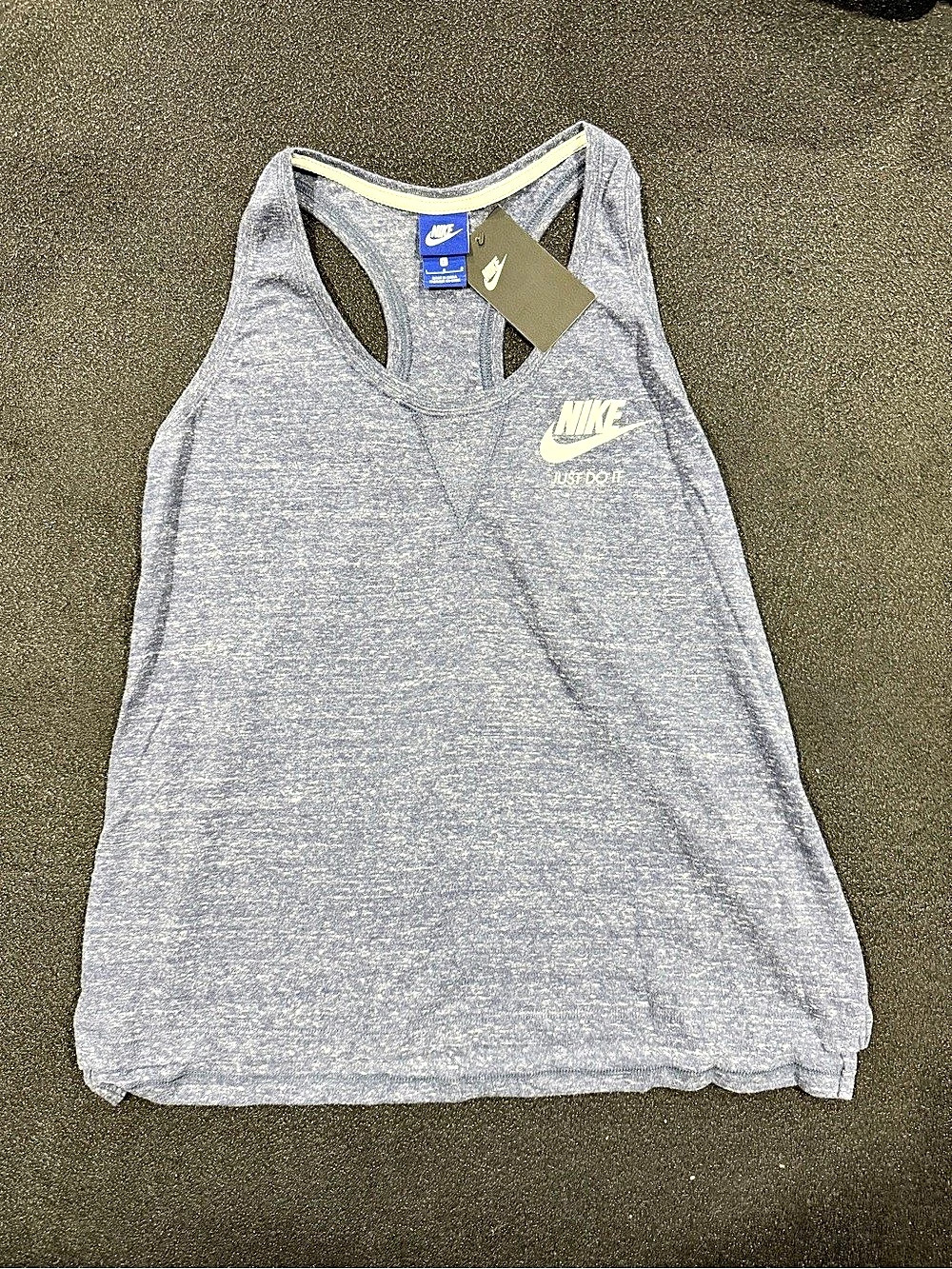 Nike Racerback Tank in Gray Large NWT